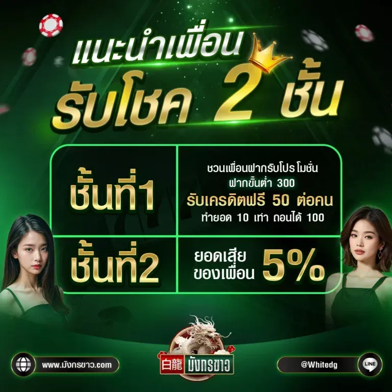 โปรโมชั่น By มังกร ขาว สล็อต
